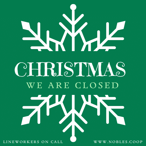 closed christmas
