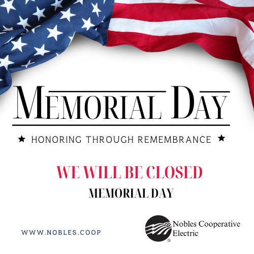 closed for memorial day