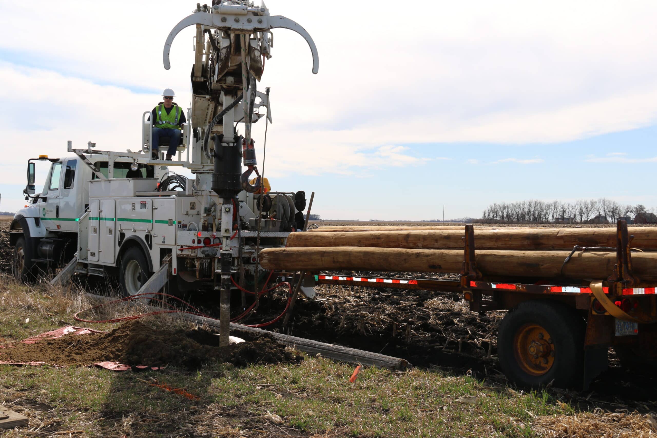 nobles cooperative electric digging hole