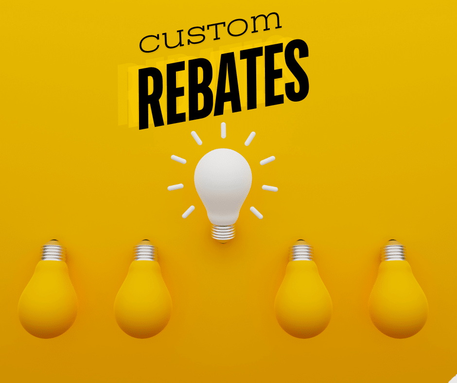 custom rebates