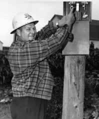 doug wallace general manager nce 1956 1986