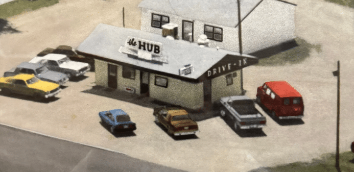 the hub painting