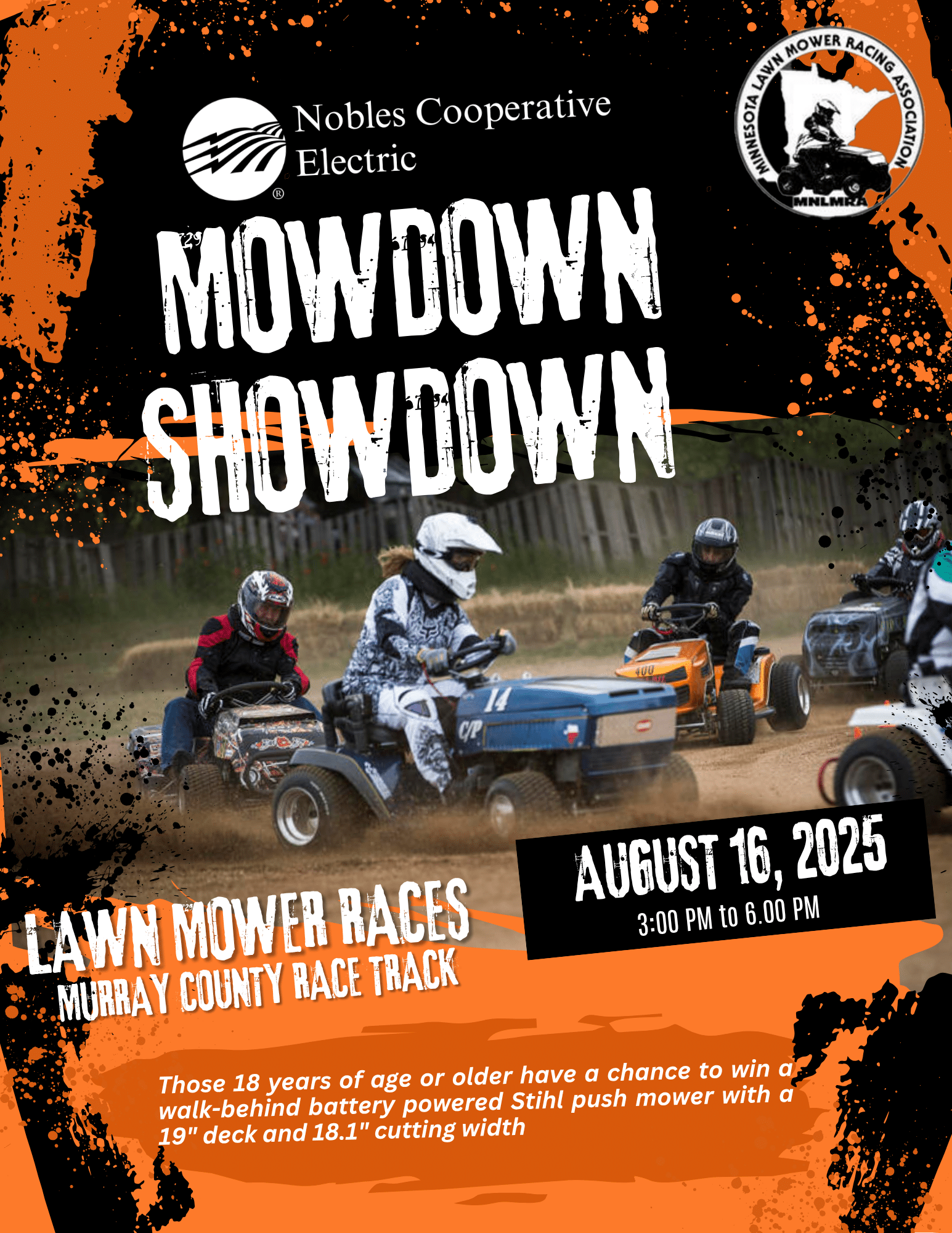 mowdown showdown race 2025
